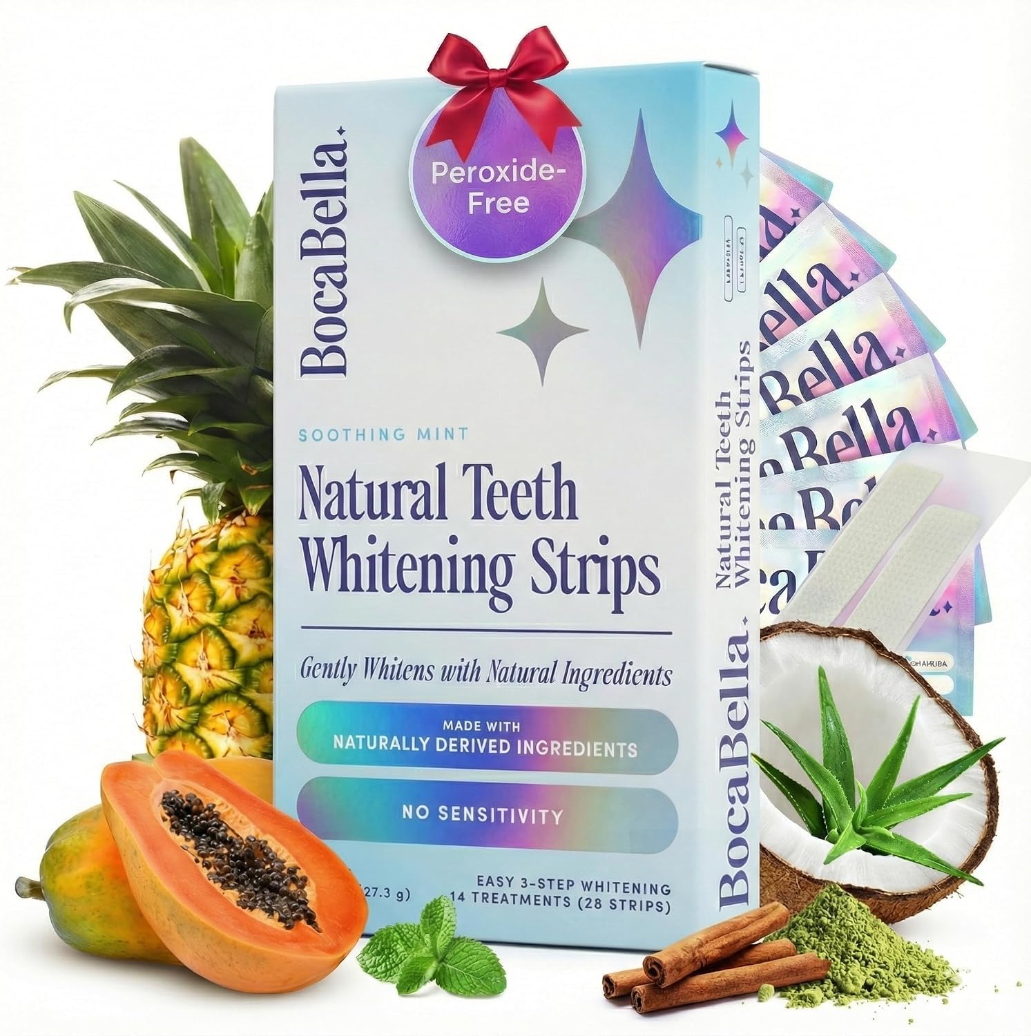 BocaBella Natural Teeth Whitening Strips
